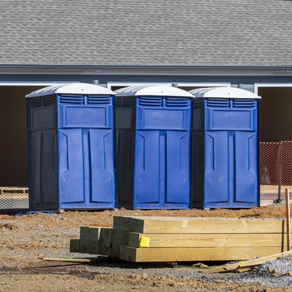 do you offer hand sanitizer dispensers inside the porta potties in Guston Kentucky